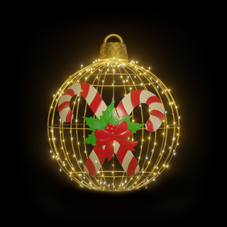 Christmas Ball Candy Cane