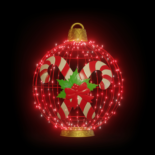 Christmas Ball Candy Cane