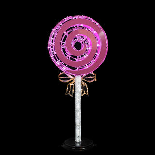 LOLLIPOP WITH RIBBON (PINK)