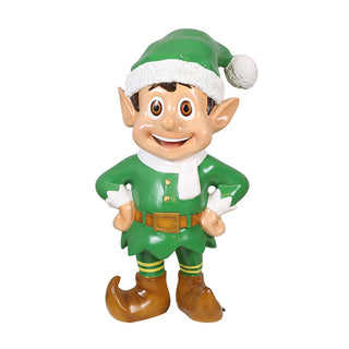 Standing Santa Elf (Green)