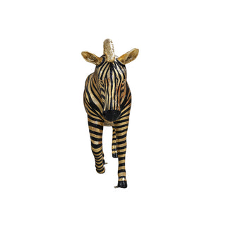 Zebra (black With A Stripes Of Golf Leaf)