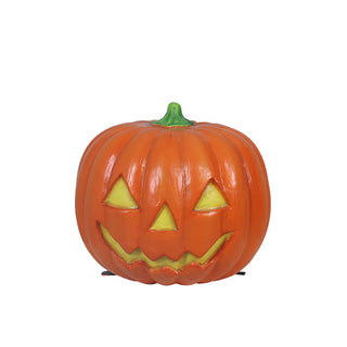 Pumpkin head with light