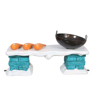 Table for Lucha the Chef