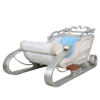 Santa sleigh (White & Silver)