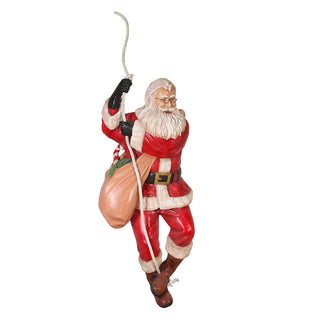 Climbing Santa