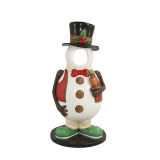Snowman with hat Photo Op