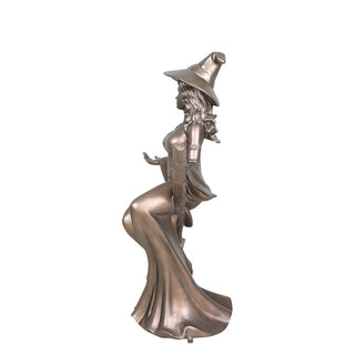 Witch Riding A Broom