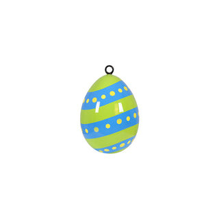 Easter Egg 30 Cm Hanging (stripe And Polka A)