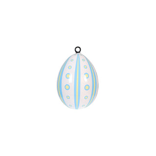 Easter Egg 30 Cm Hanging (stripe And Polka E)