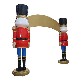 NUTCRACKER ARCHWAY "HAPPY HOLIDAYS"