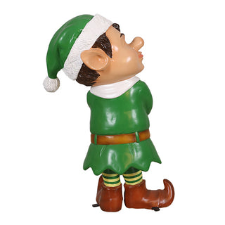 Grumpy Santa Elf (green)