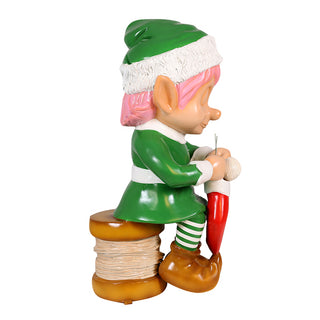 Knitting Elf (Green)