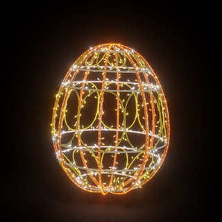 Easter Light Egg 2 (orange/yellow)