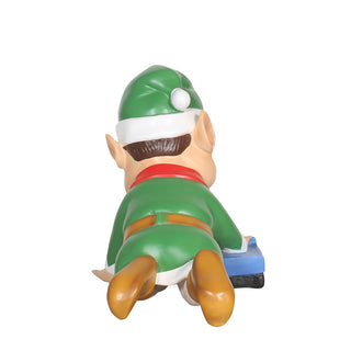 Santa Elf With Toy Truck