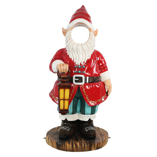 Gnome with Lantern Photo Op