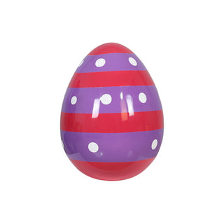Easter Egg 60 Cm (stripe And Polka A)