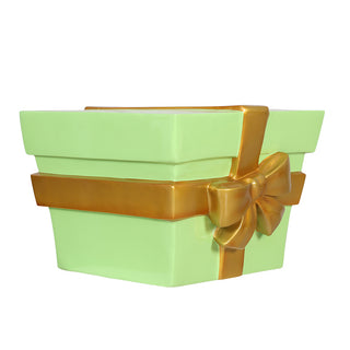 Parcel green/gold for Santa art. 371