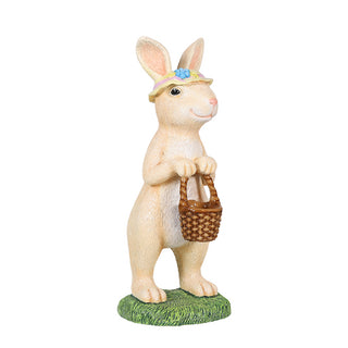 EASTER BUNNY HOLDING BASKET