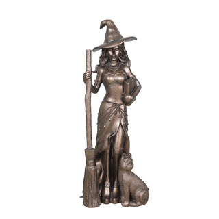 WITCH STATUE (BRONZE)