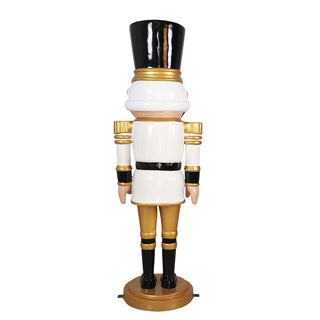 Nutcracker 180 Cm (white And Gold)