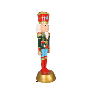 American Christmas Nutcracker 6ft (red And Green)