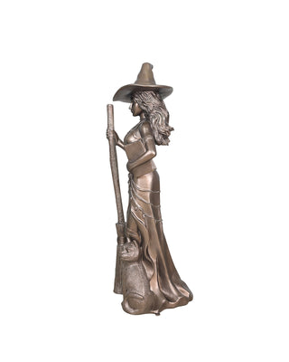 WITCH STATUE (BRONZE)